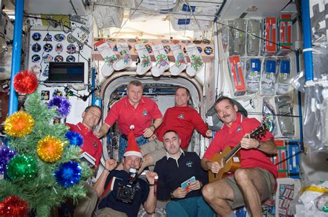 How astronauts celebrated Christmas in space