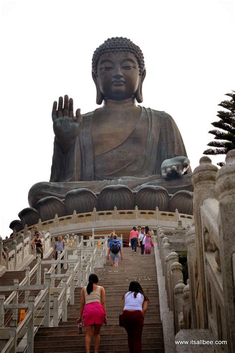 A Visit To Lantau Island's Big Buddha in Hong Kong | ItsAllBee