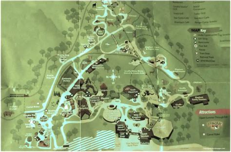 Omaha Zoo Map [Printable Omaha Henry Doorly Zoo Map]