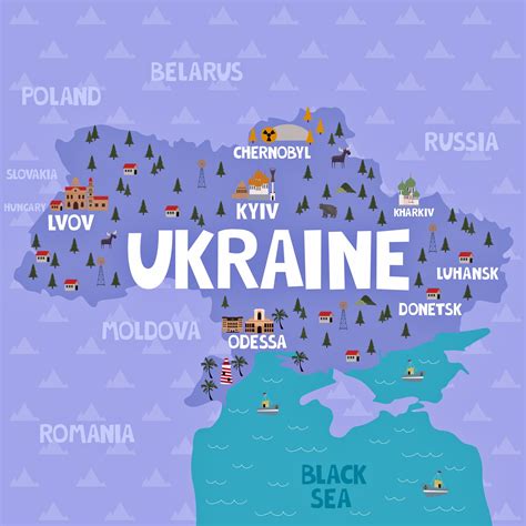 Kiev Ukraine Map