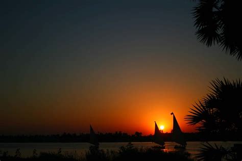 Felucca sunset Egypt | taken at luxor | anthony kelly | Flickr