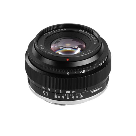 TTArtisan 50mm F/2 For Sony E-Mount Full Frame (Black) – camera.co.id