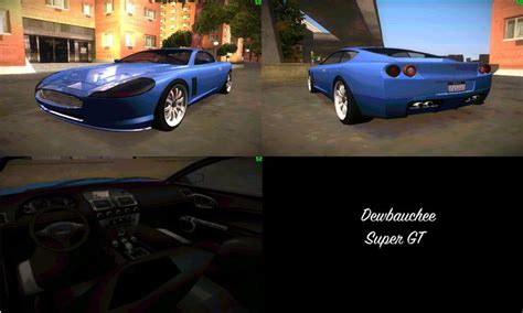 GTA San Andreas GTA IV 3 Sports Car Pack Mod - GTAinside.com