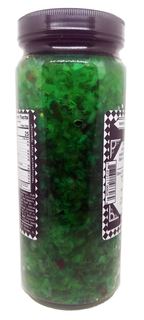 Chicago Hot Dog Relish | Neon Green Sweet Relish – Chicago Johnnys