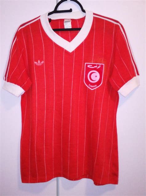 Tunisia Cup Shirt football shirt 1981 - 1982.