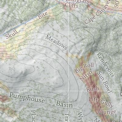 Berthoud Pass Backcountry Ski Map by Trail Note Maps | Avenza Maps