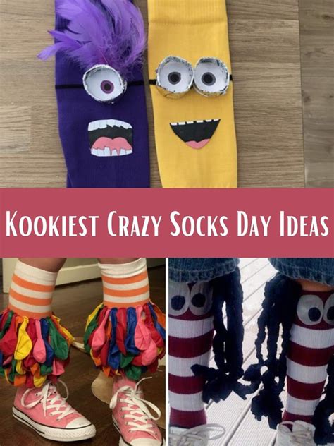 31 Kookiest Crazy Socks Day Ideas - momma teen