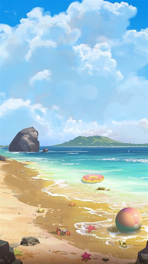 Anime Summer iPhone Wallpapers - Wallpaper Cave