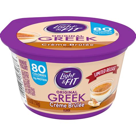 Light + Fit Nonfat Gluten-Free Seasonal Greek Yogurt, 5.3 Oz. - Walmart ...