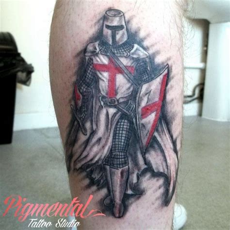 Templar Shield Tattoo