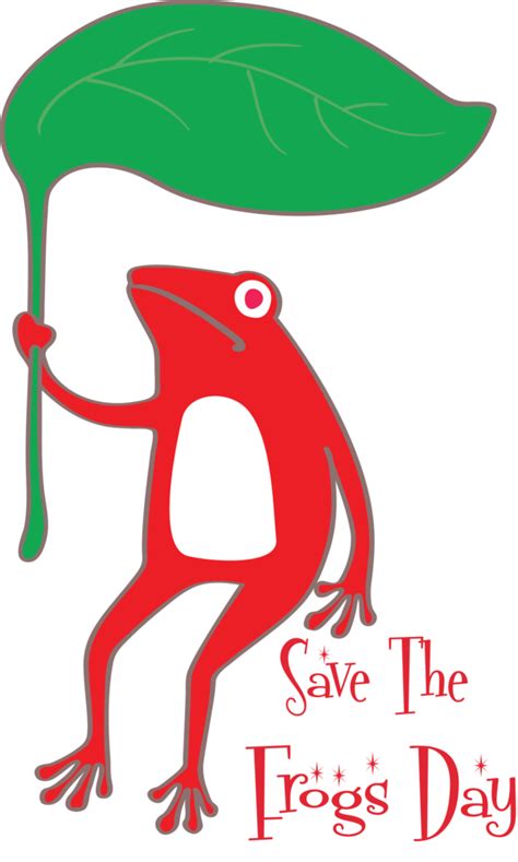 World Frog Day Tree frog Frogs Cartoon for Save The Frogs Day for World ...