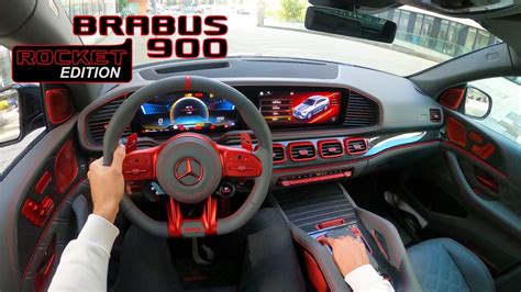 NEW 2022 GLE900 ROCKET BRUTAL DRIVE! CRAZY 900HP GLE BRABUS! Fastest SUV in the World! - YouTube