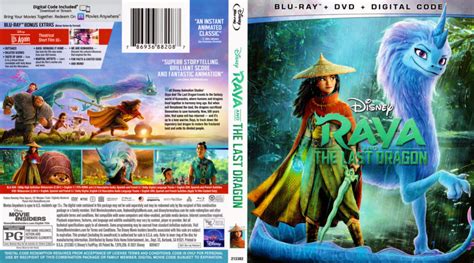 Raya and the Last Dragon (2021) Blu-Ray Cover - DVDcover.Com