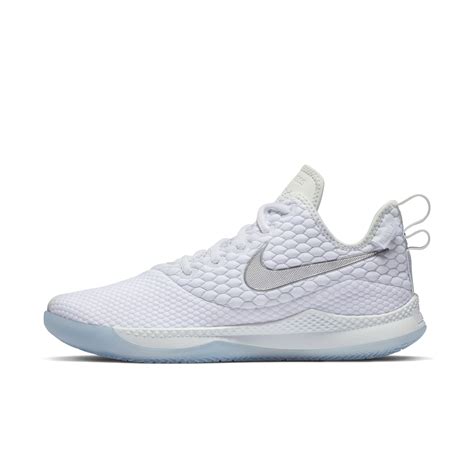 NIKE LEBRON WITNESS III WHITE:CHROME-PURE PLATINUM 3 - WearTesters