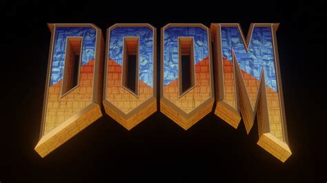 ArtStation - DooM Logo