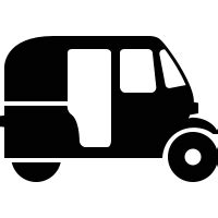 Auto-rickshaw icons | Noun Project