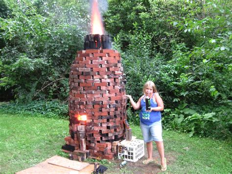 Make Your Own Bricks: New brick bottle kiln. The 'Monster'