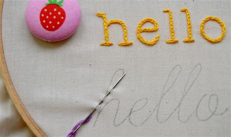 Learn How to Embroider Letters - On Bluprint! | Hand embroidery letters, How to embroider ...