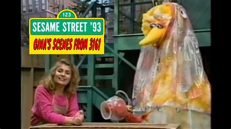 Sesame Street '93: Gina's Scenes From 3161 - YouTube