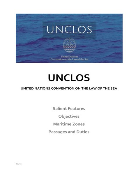 UNCLOS Summary