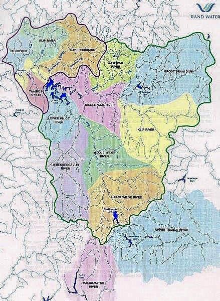 Vaal River Map