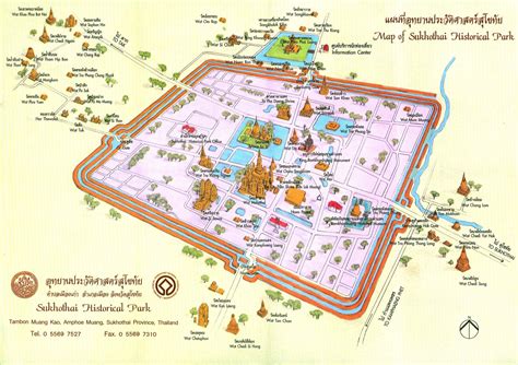 Sukhothai Map