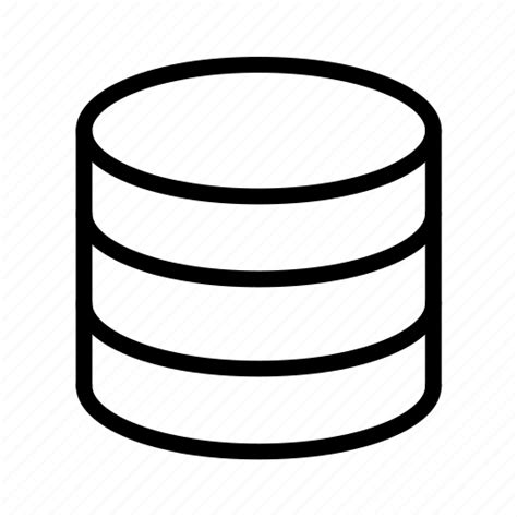 Data, database, storage icon