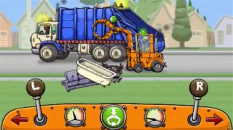 Garbage Truck Bulky Trash Pick Up - Bulky waste collection in the street - Video Game For Kids ...