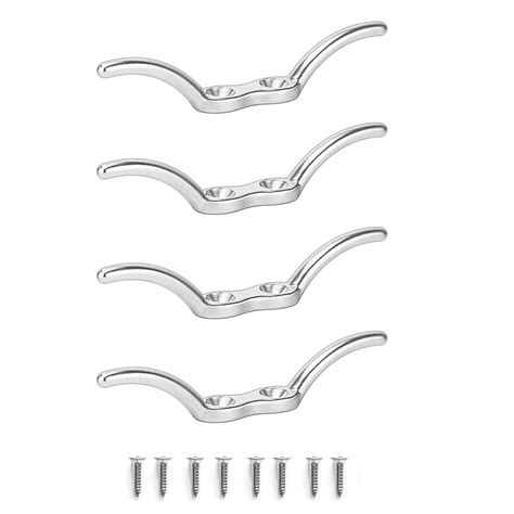 Auto-Plaza 4pcs 4.5 Boat Rope Cleats | 316 Stainless Steel | Boats ...