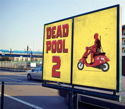 DEADPOOL 2 - Vector Movie Poster on Behance