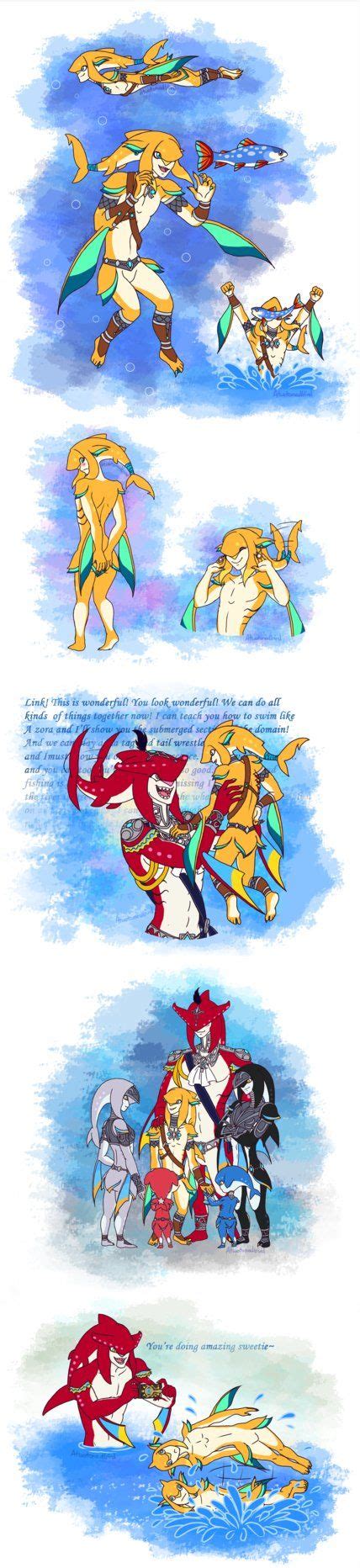 Wild Zora Link by Humanoid-Magpie Legend Of Zelda Memes, Legend Of Zelda Breath, Prince Sidon ...