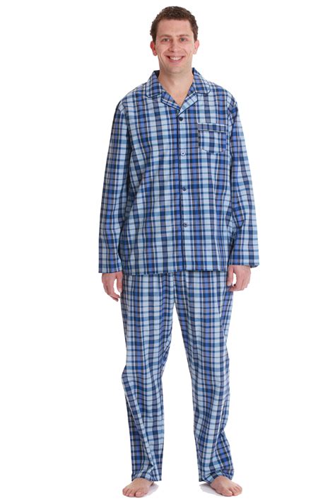 Followme - #followme Plaid Pajama Set for Men (Blue, Small) - Walmart ...