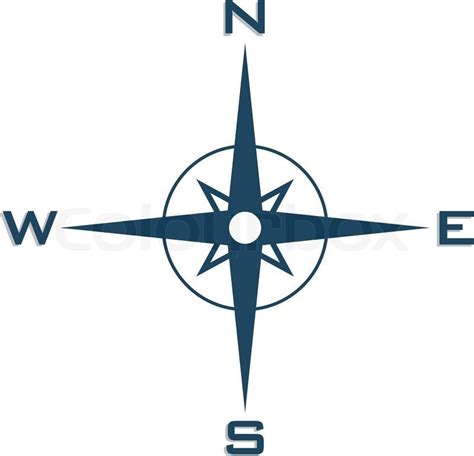 simple compass symbol - Google Search | Simple compass, Compass design, Compass drawing