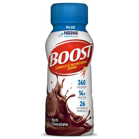 Boost Kid Essentials Plus Oral Supplement, Rich Chocolate, 8 oz. Bottle, Ready to Use, Case of ...