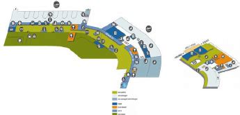 Map of Terminal 1 at the Naples airport | Download Scientific Diagram