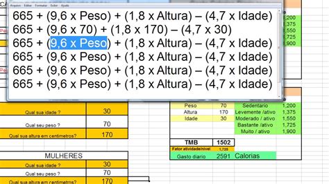 Como Calcular Taxa De Metabolismo Basal - Printable Templates Free