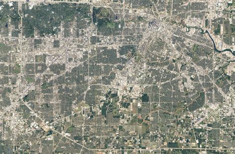 NASA Satellite Captures Super Bowl Cities - Houston, TX | Flickr