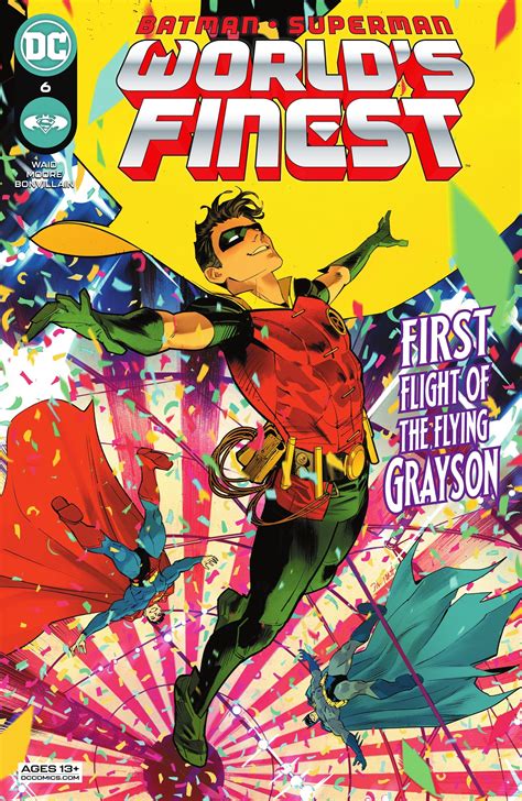 Robin Joins a Circus in DC's Batman/Superman: World's Finest #6