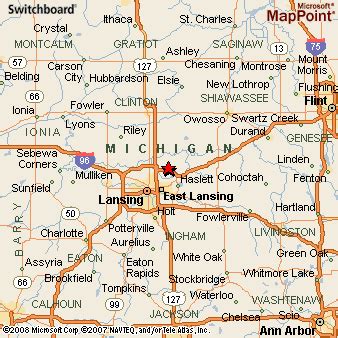 Where is Bath, Michigan? see area map & more