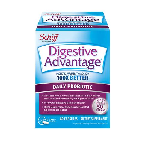 Digestive Advantage Probiotics For Digestive Health, Daily Probiotics ...