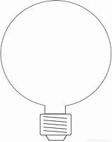 Light Bulb Printable Coloring Pages sketch template