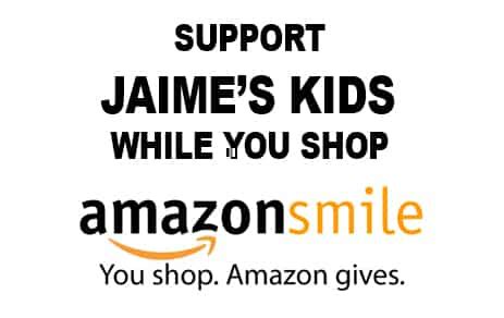 We are now an Amazon Smile charity – Jaime’s Kids