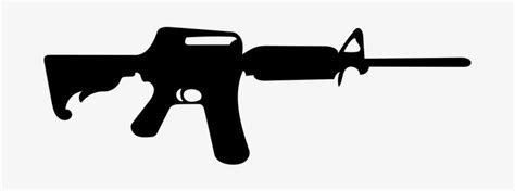 Tommy, Gun, Machine Gun, Rifle, Battle - Ar 15 Gun Silhouette Transparent PNG - 680x340 - Free ...