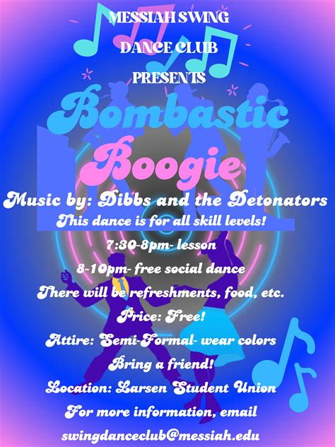 Bombastic Boogie (Swing Dance Club) | Messiah University