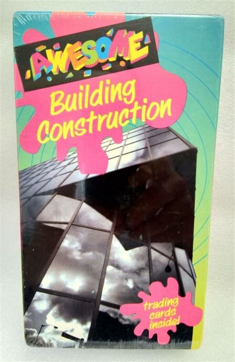 VHS Awesome Road Construction (VHS, 1994, Greg James Productions) - NEW - VHS Tapes