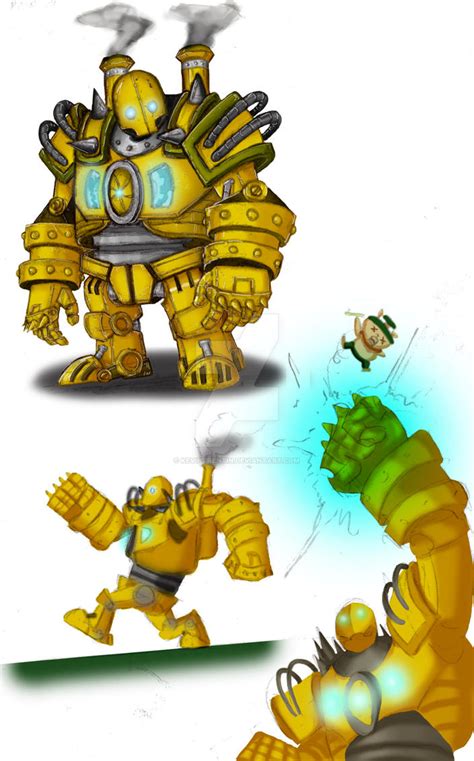 Blitzcrank Rework by KevinTrentin on DeviantArt