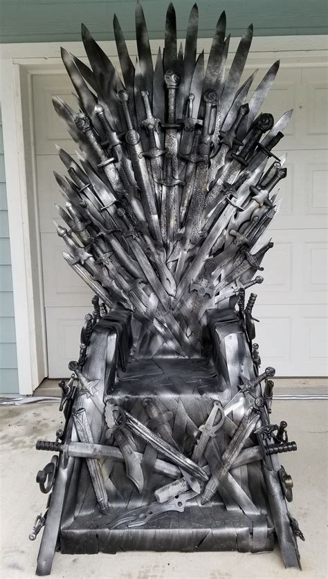 game of thrones chair replica - Blake Mckinley