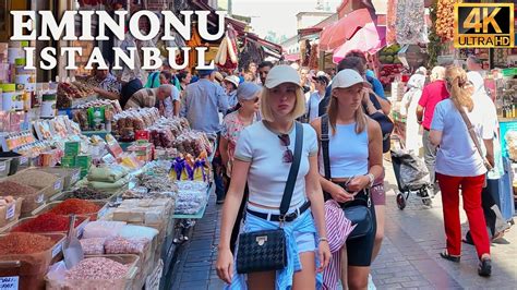 Lost in the Magical Labyrinth of Istanbul's Eminönü Bazaar (4K) - YouTube