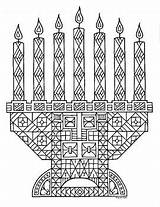 Kwanzaa Candles Coloring Pages sketch template