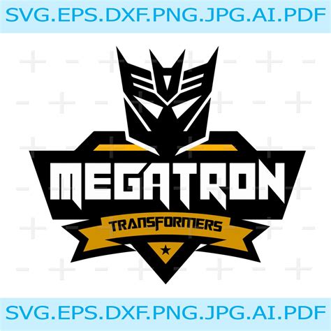 Megatron Svg, Megatron Vector, Megatron Face, Megatron Clipart, Transformers, Robot Vector ...